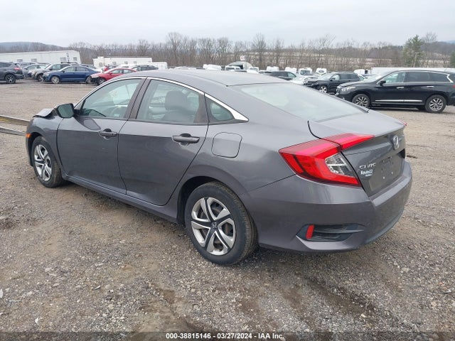 Honda Civic Lx 2018 2HGFC2F55JH587715 Image 3