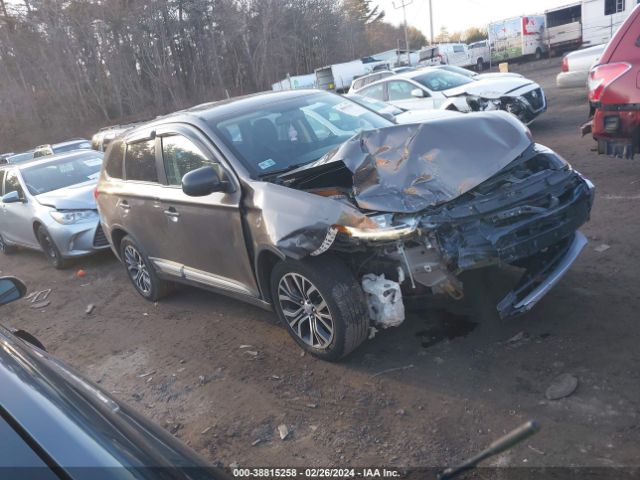 2017 Mitsubishi Outlander Es მანქანა იყიდება აუქციონზე, vin: JA4AZ2A35HZ008191, აუქციონის ნომერი: 38815258