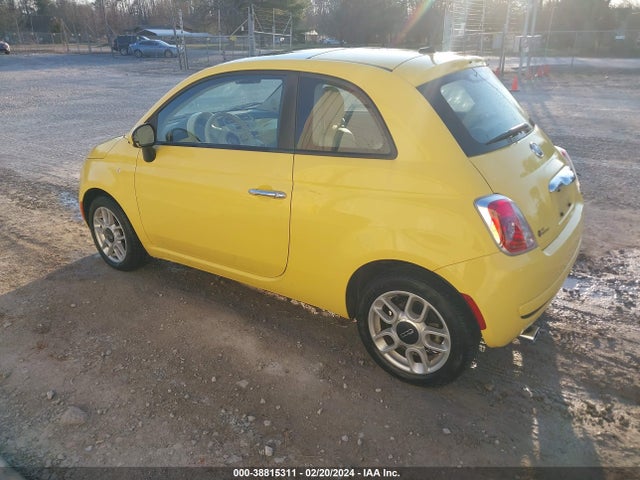 2013 FIAT 500 3C3CFFAR7DT575317 Photo 2