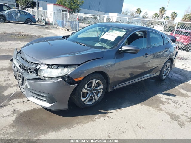 Honda Civic Lx 2018 2HGFC2F54JH535251 Image 2
