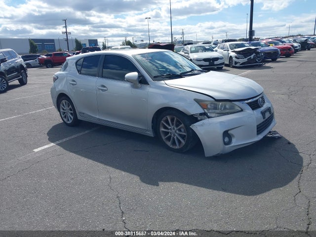 2013 LEXUS CT 200H VIN: JTHKD5BH7D2161063