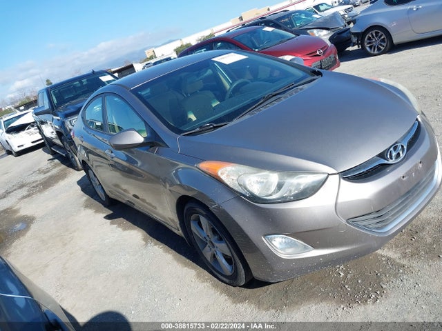 2013 HYUNDAI ELANTRA GLS VIN: 5NPDH4AE4DH321561