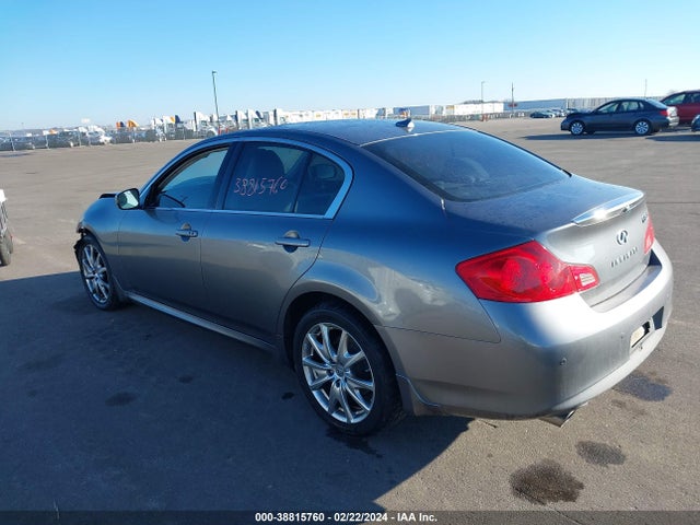 Aukcja sprzedaży 2012 Infiniti G37x, vin: JN1CV6AR6CM678203, numer aukcji: 38815760