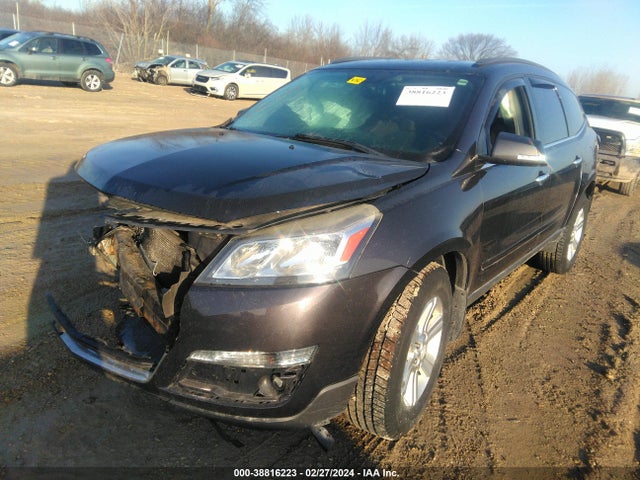 Chevrolet Traverse 2lt 2014 1GNKVHKD8EJ160628 Image 2