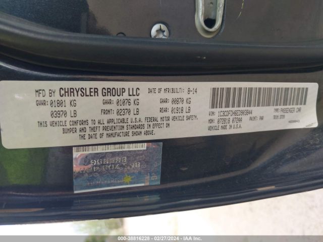 1C3CDFDH6ED903844 Dodge Dart Aero