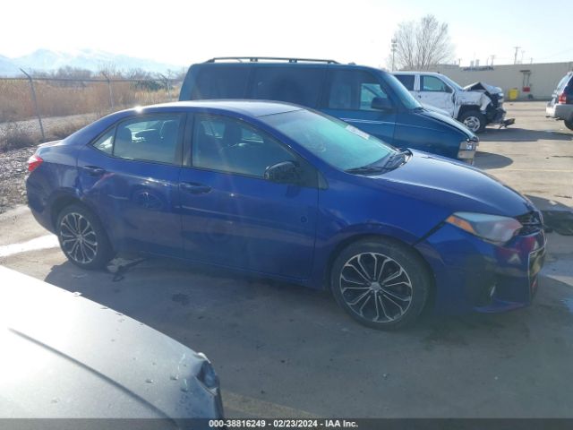 2T1BURHE8GC696981 Toyota Corolla S Plus