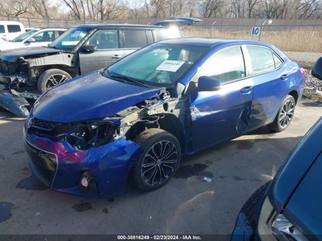 2T1BURHE8GC696981 Toyota Corolla S Plus