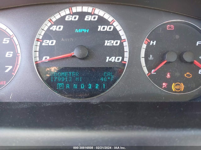 2007 CHEVROLET IMPALA  SS VIN: 2G1WD58C379199676