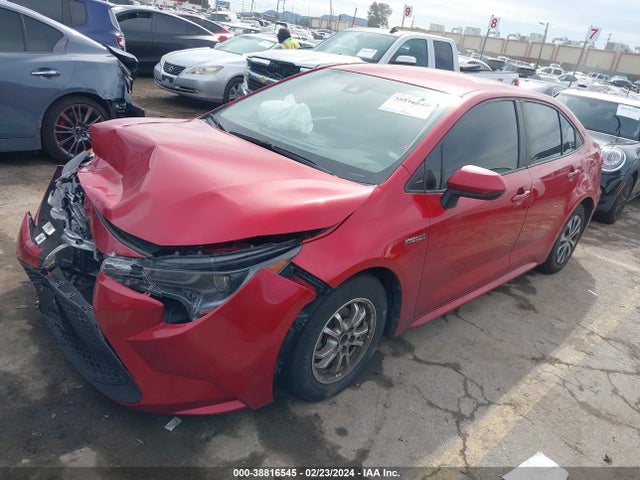 Toyota Corolla Hybrid Le 2020 JTDEBRBE6LJ016814 Image 2