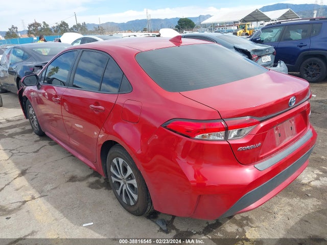 Toyota Corolla Hybrid Le 2020 JTDEBRBE6LJ016814 Image 3