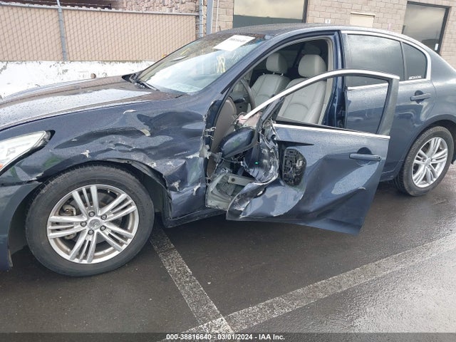2012 INFINITI G25 JOURNEY VIN: JN1DV6AP6CM700896