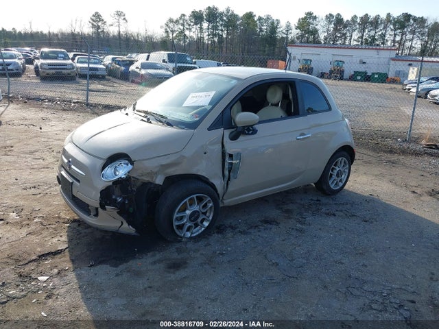 2012 FIAT 500 3C3CFFAR9CT335894 Photo 1