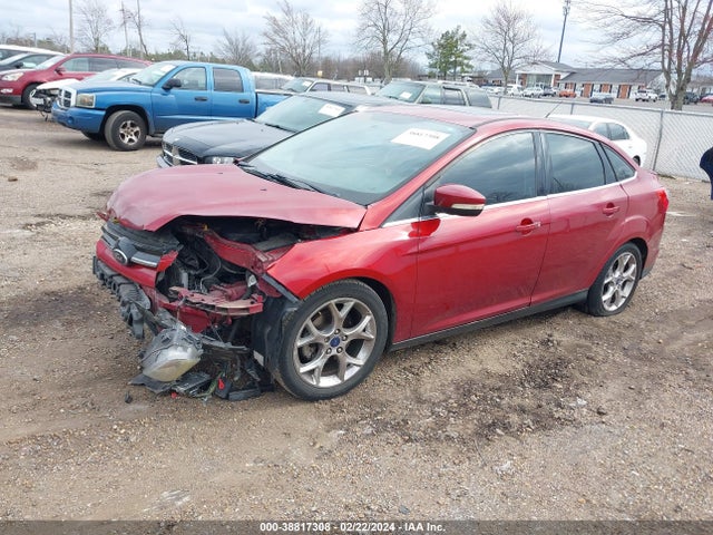 2013 FORD FOCUS TITANIUM VIN: 1FADP3J23DL233718