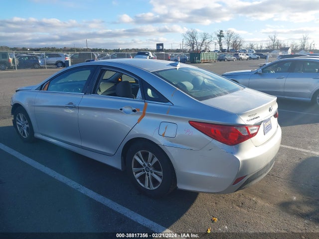 2014 HYUNDAI SONATA GLS VIN: 5NPEB4AC0EH861382