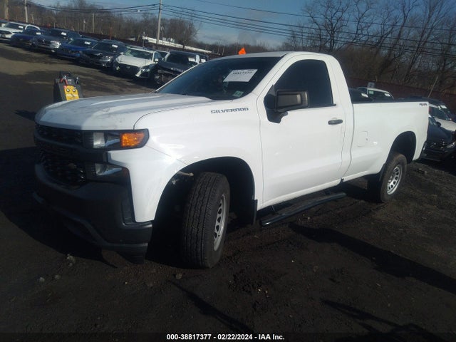 Chevrolet Silverado 1500 4wd Regular Cab Long Bed Wt 2020 3GCNYAEF2LG332068 Image 2