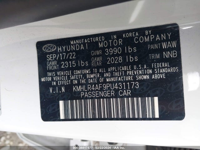 Hyundai Elantra N Line 2023 KMHLR4AF9PU431173 Image 9