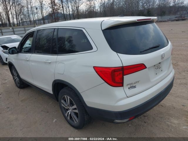 5FNYF6H89GB027076 Honda Pilot Ex-l