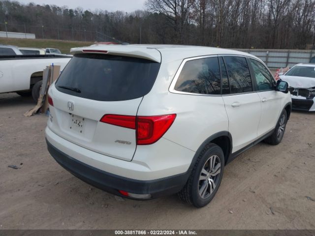 5FNYF6H89GB027076 Honda Pilot Ex-l