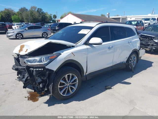 Hyundai Santa Fe Se 2017 KM8SM4HF8HU252804 Image 2