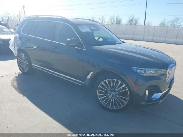Auction sale of the 2022 Bmw X7 Xdrive40i, vin: 5UXCW2C06N9M81795, lot number: 38817962