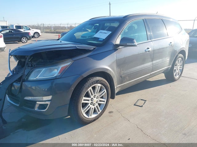 Chevrolet Traverse 1lt 2014 1GNKRGKD4EJ318431 Image 2