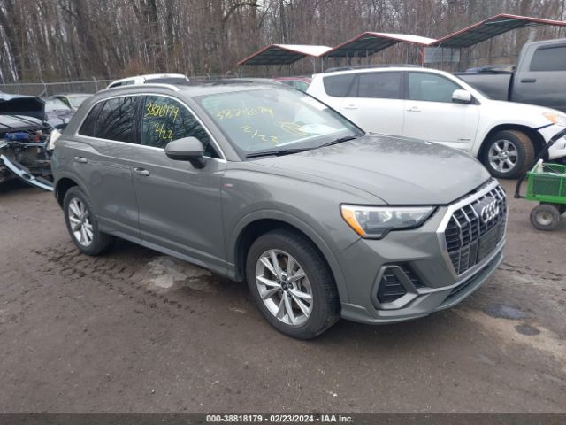 Aukcja sprzedaży 2021 Audi Q3 Premium 45 Tfsi S Line Quattro Tiptronic, vin: WA1DECF32M1041522, numer aukcji: 38818179