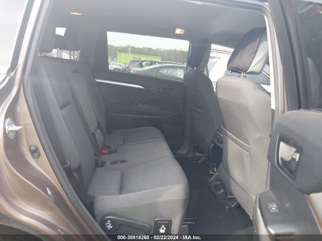 Toyota Highlander Le 2017 5TDZARFH8HS025064 Image 8