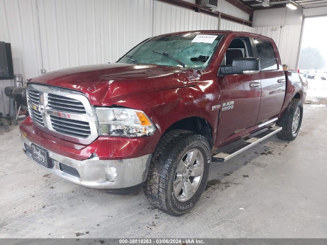RAM 1500 Big Horn  4x4 5'7 Box 2018 1C6RR7LT5JS281673 Image 2