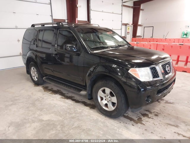 2007 NISSAN PATHFINDER SE VIN: 5N1AR18W97C625736
