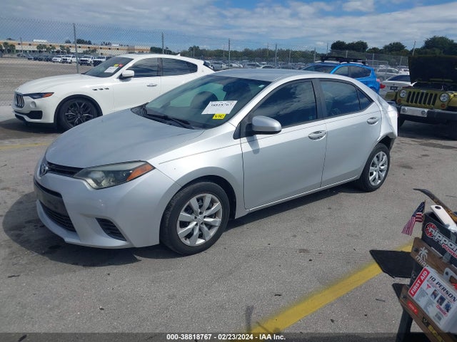Toyota COROLLA LE 2016 2T1BURHE1GC567710 Image 2