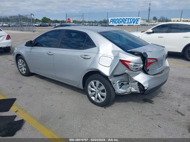 Toyota COROLLA LE 2016 2T1BURHE1GC567710 Image 3