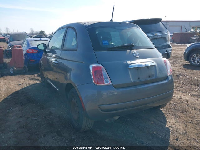 2012 FIAT 500 3C3CFFAR4CT124537 Photo 2
