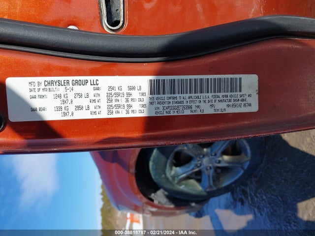 Dodge Journey Crossroad 2014 3C4PDDGG2ET263906 Image 9