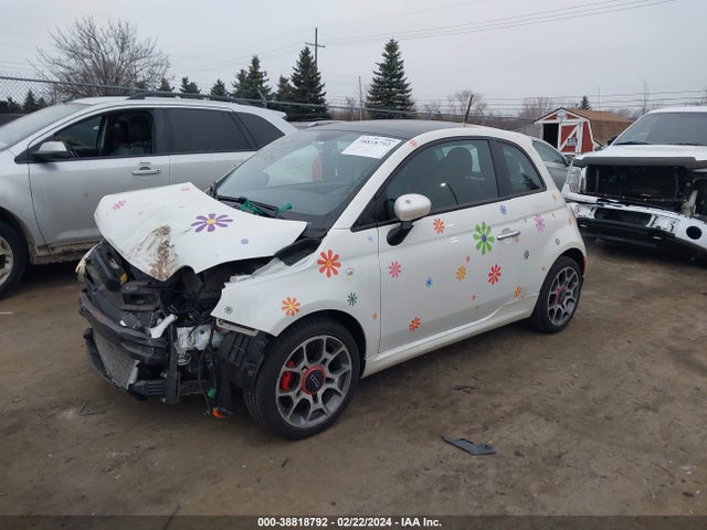 2013 FIAT 500 3C3CFFBR6DT750087 Photo 1
