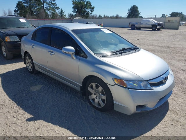 2010 HONDA CIVIC LX VIN: 19XFA1F52AE080619
