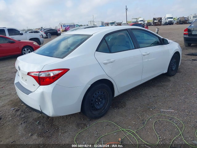 Toyota COROLLA LE 2016 5YFBURHE2GP465722 Image 4