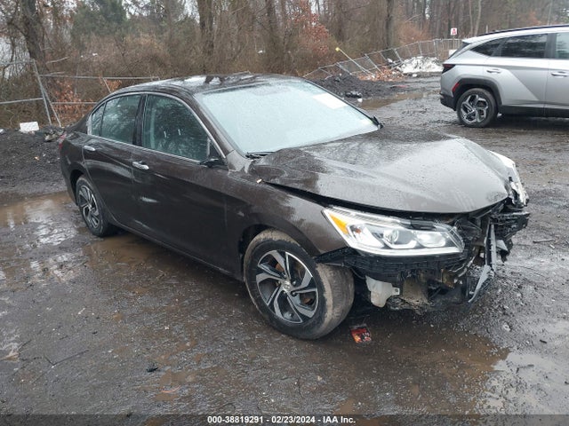 Honda ACCORD LX 2016 1HGCR2F36GA057812 Image 1
