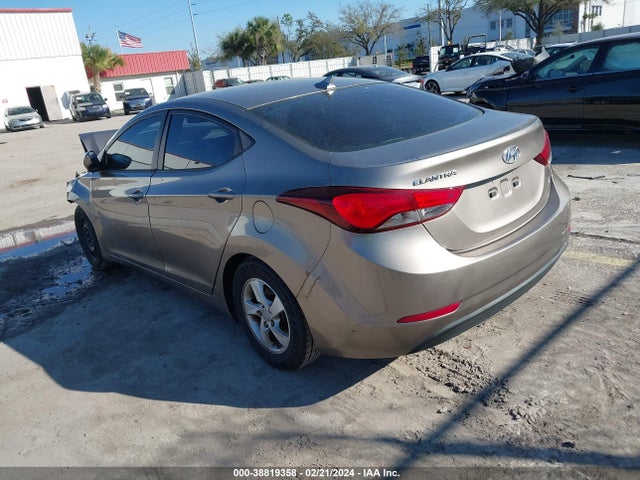 2015 HYUNDAI ELANTRA SE VIN: 5NPDH4AE2FH646941