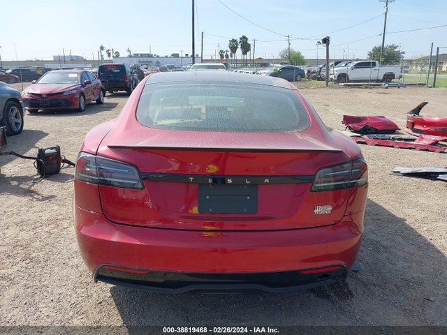 5YJSA1E62PF525162 Tesla Model S Plaid Tri Motor All-wheel Drive