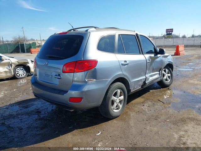 2007 HYUNDAI SANTA FE GLS VIN: 5NMSG13D27H062115