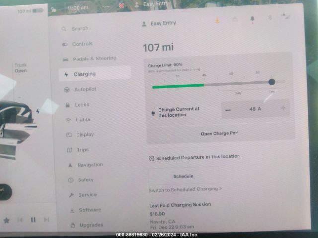 5YJ3E1EA4JF122725 Tesla Model 3 Long Range/mid Range