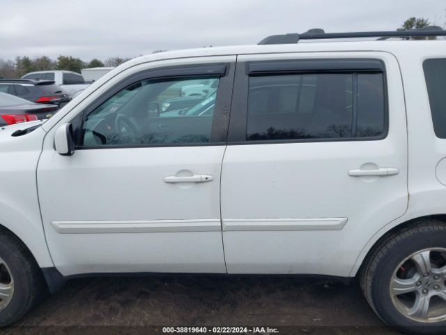 5FNYF4H76EB037251 Honda Pilot Ex-l