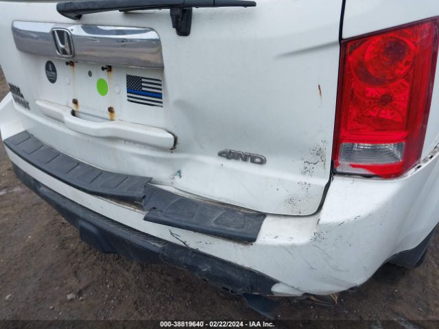 5FNYF4H76EB037251 Honda Pilot Ex-l
