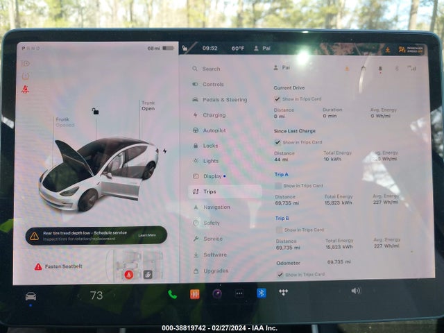 Tesla Model 3 Long Range/mid Range/standard Range/standard Range Plus 2019 5YJ3E1EA9KF509093 Image 7