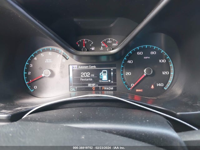 2016 CHEVROLET COLORADO LT VIN: 1GCGSCEA0G1301402