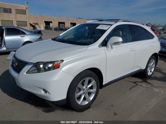 2012 LEXUS RX 350 VIN: JTJBK1BA8C2444215