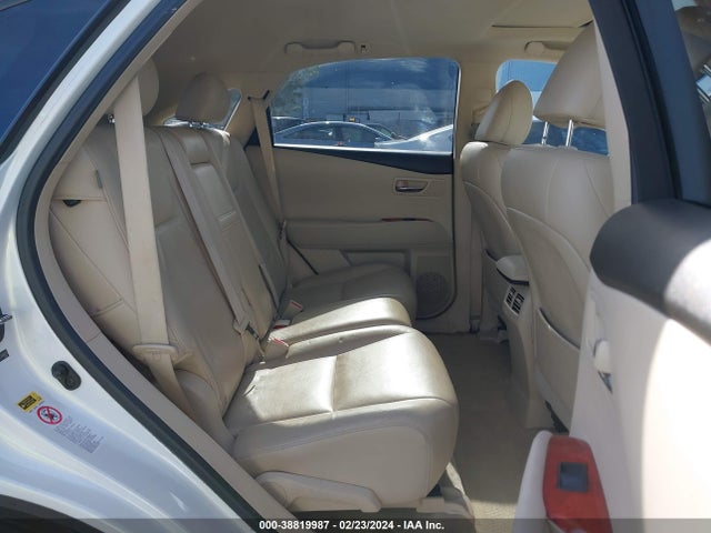 2012 LEXUS RX 350 VIN: JTJBK1BA8C2444215