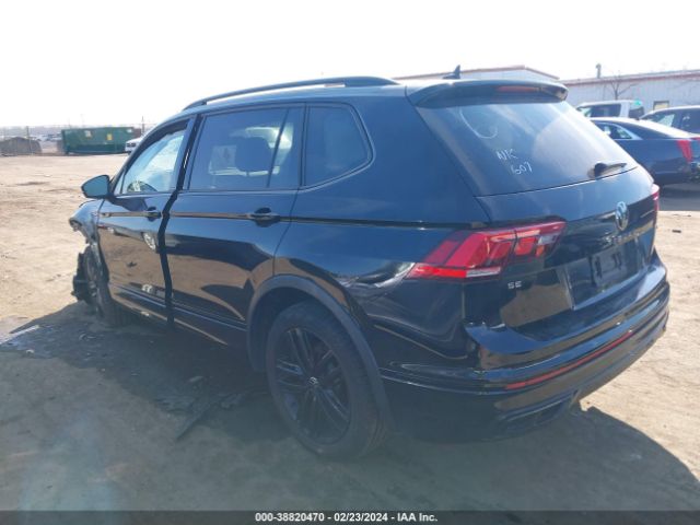 3VV8B7AX7NM003971 Volkswagen Tiguan 2.0t Se R-line Black