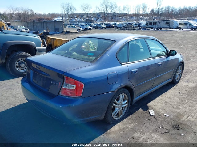 2005 SUBARU LEGACY 2.5I VIN: 4S3BL616157209705