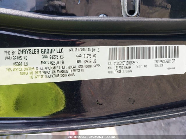 Dodge Charger R/t Plus 2014 2C3CDXCT1EH162517 Image 9